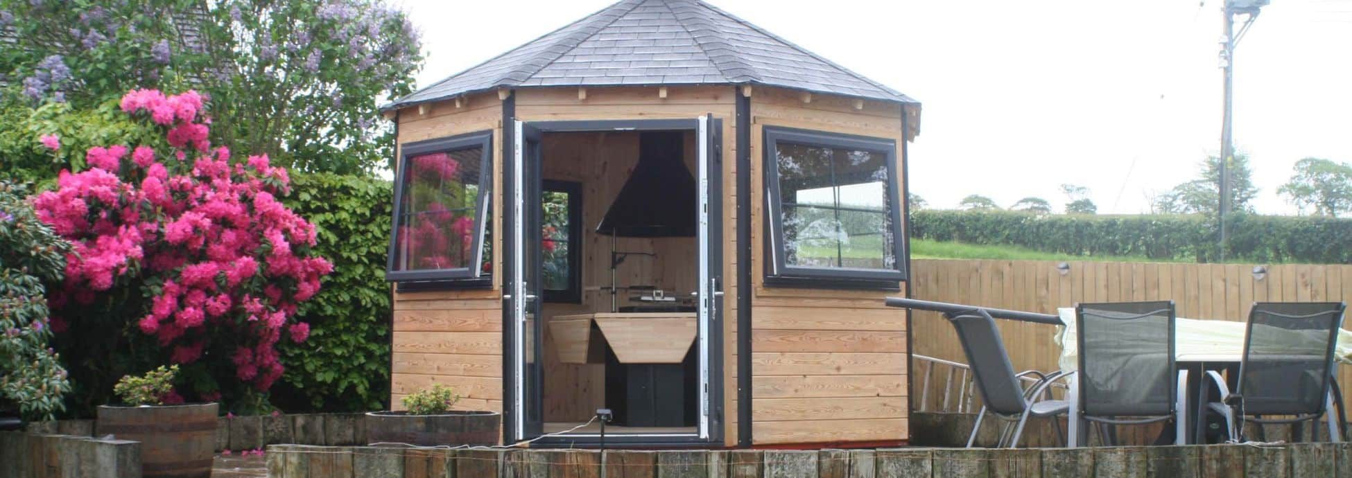 BBQ hut cover